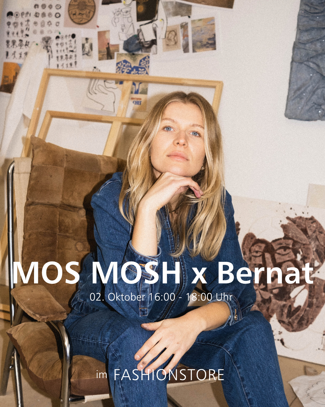 MOS MOSH x Bernat / Live Painting & Meet the Artist